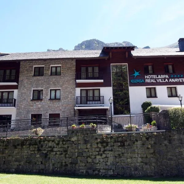 Hotel & Spa Real Villa Anayet, hotel in Canfranc-Estación