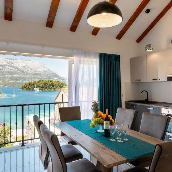 Blue sea apartment, hotel a Korčula