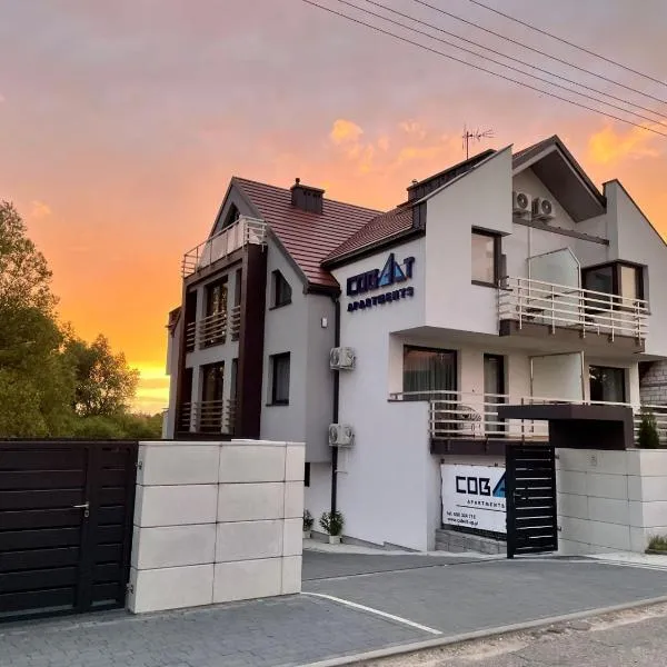 Cobalt Apartments, hotel in Mikołajki