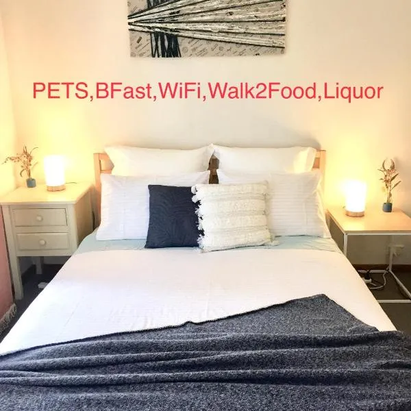 BROOKS,BFast,WiFi,Nflx,Walk2Shop,Liquor,Food, hotel in Norlane
