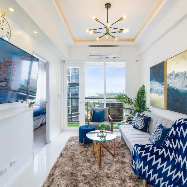 OMP 15C-T2, Seaview, Pool & Beach Access, Near Airport, FAST WI-FI, Netflix，位于Punta Engaño的酒店
