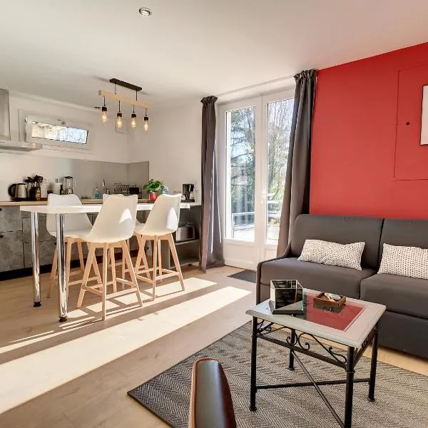 Résidence L'Hermitière, CADRE VERDOYANT-FONCTIONNEL-GRAND CONFORT-PARKING WIFI GRATUIT, Hotel in Saint-Même-le-Tenu