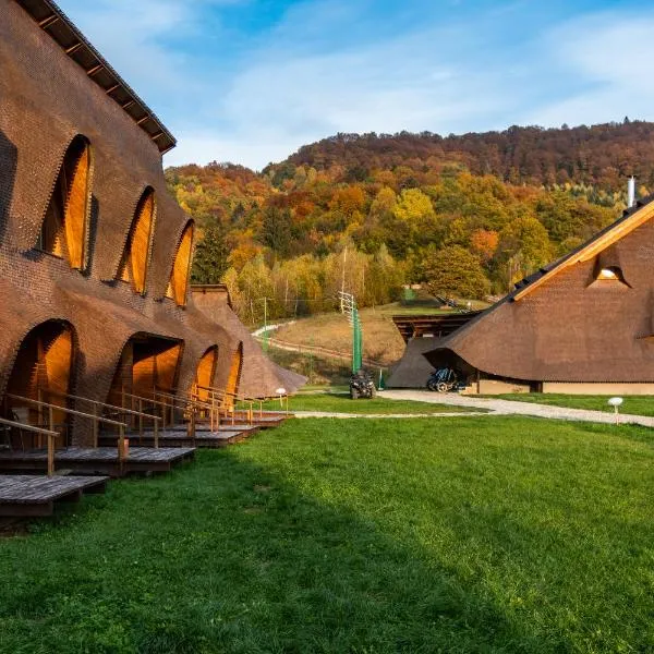 Cuibul de Lemn, viešbutis mieste Rišnovas
