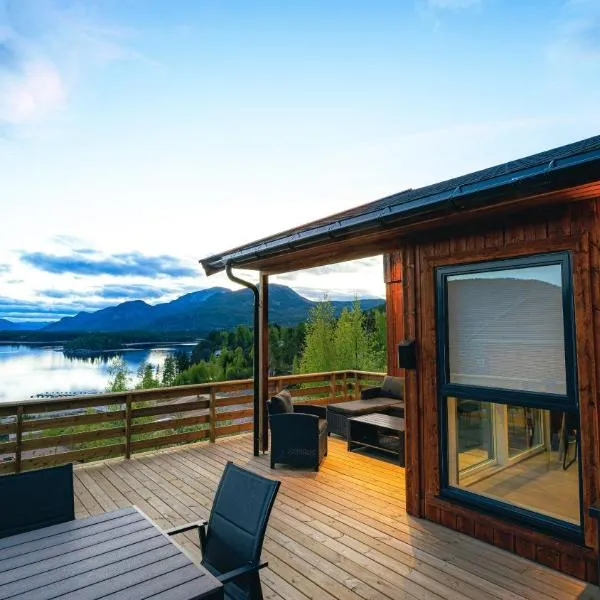 Lakeview Vrådal Hyttegrend、ヴラダルのホテル