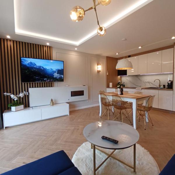 Apartamenty AMBER -Marina Dziwnów - basen, jacuzzi i sauny