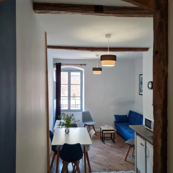 Triplex avec vue sur place du centre historique., hotel in Foix