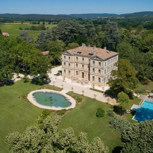 Château de Montcaud、Sabranのホテル