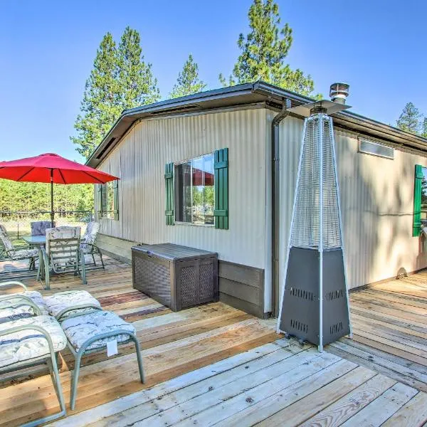 Chiloquin에 위치한 호텔 Cozy Chiloquin Retreat Less Than 30 Mi to Crater Lake!