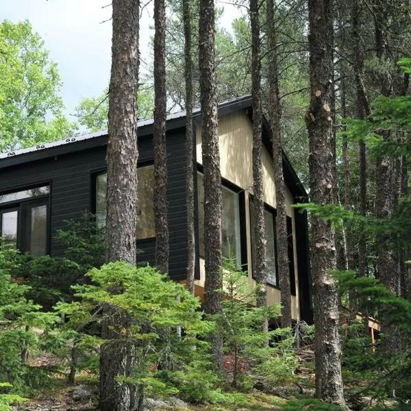 Charlevoix expérience thermale en pleine nature - Suites Nature Charlevoix - Suite #1, hotel en Les Éboulements