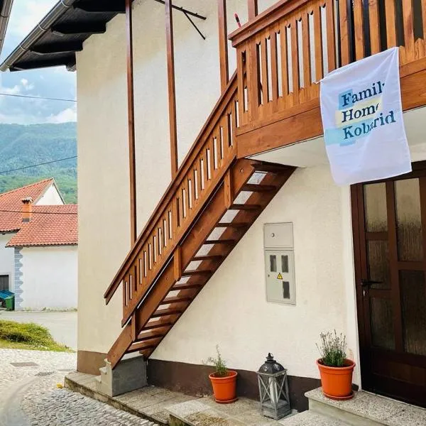 Family Home Kobarid - Soca and Nadiza apartament, hotel v destinaci Kobarid