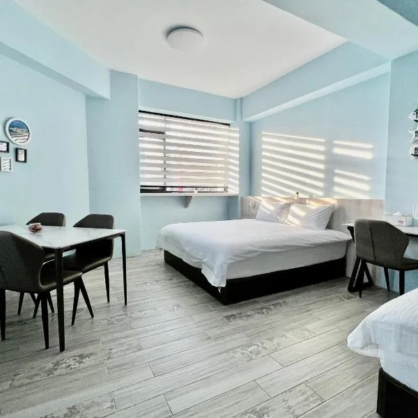 市中心民宿-大床有電梯&近東大門夜市，位于花莲市的酒店