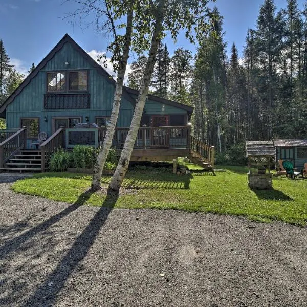 Lake Placid Chalet Deck and Forest Views!, hôtel à Lake Placid