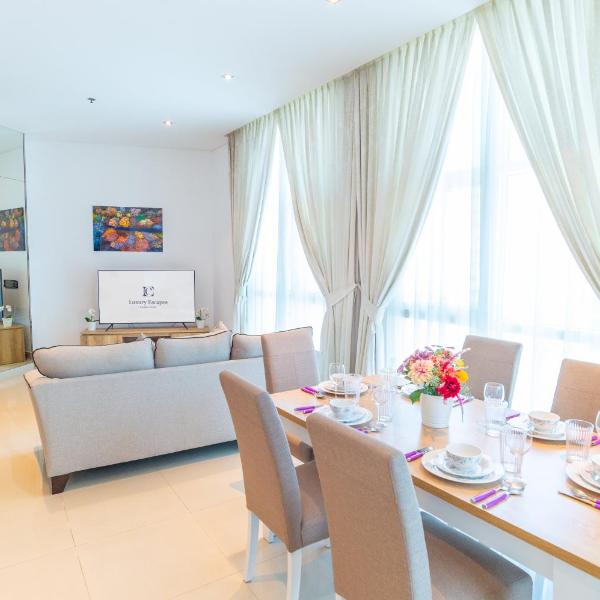 Luxury Escapes - Spacious 2BR Apt in the heart of Dubai Marina- Yacht Bay, Дубай