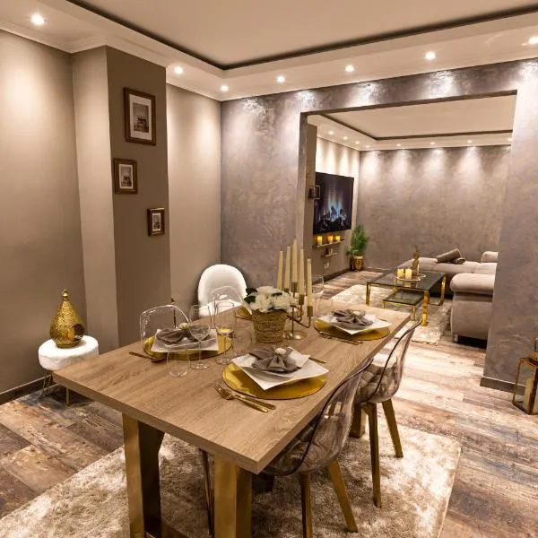 Dynasty Home Spa Appartement 100M2 Jacuzzi Terrasse, hotell sihtkohas Holtzheim
