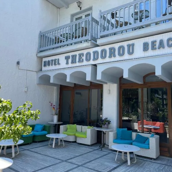 Theodorou Beach Hotel Apartments, hotel ve městě Kos
