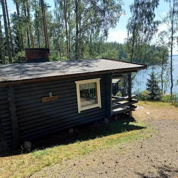 Mökki Salakka Rääkkylä Pohjois-Karjala, hôtel à Nieminen