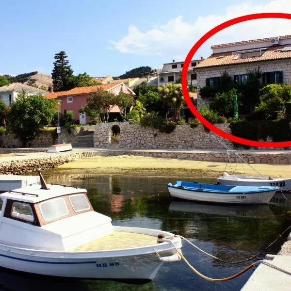 Apartments and rooms by the sea Barbat, Rab - 4973, hotell sihtkohas Rab