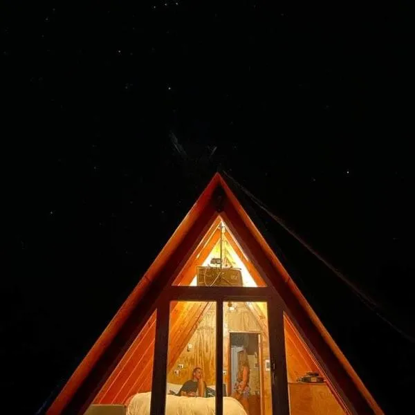 A-FRAME CABIN PUCON、プコンのホテル