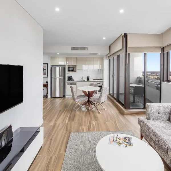 시드니에 위치한 호텔 메리톤 스위트 처치 스트리트, 파라마타(Meriton Suites Church Street, Parramatta)