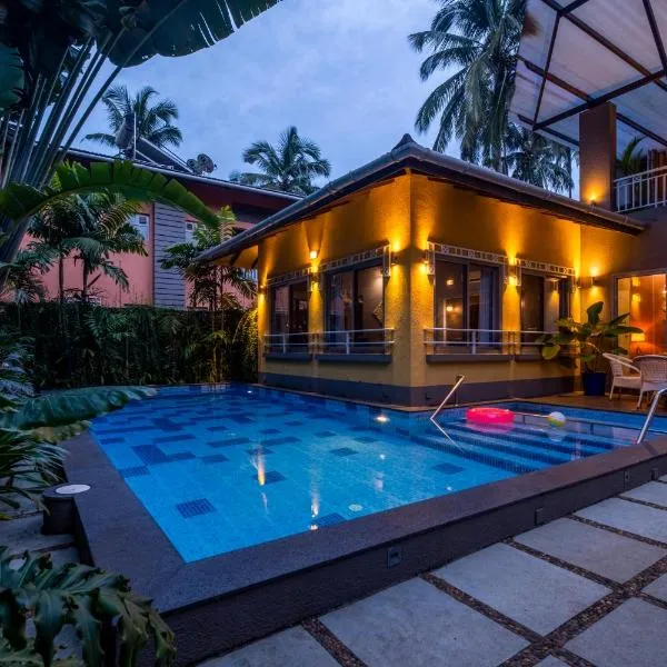 Beach 7 mins walk Luxury villa Diva, hotel v destinaci Calangute