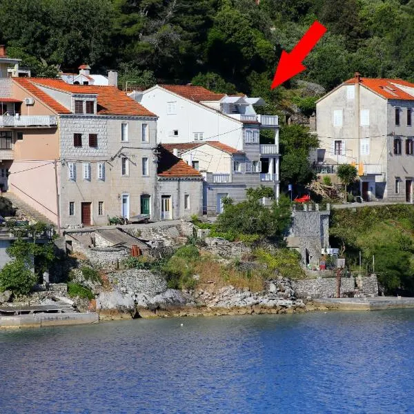 Apartments by the sea Racisce, Korcula - 4360, hotell sihtkohas Račišće