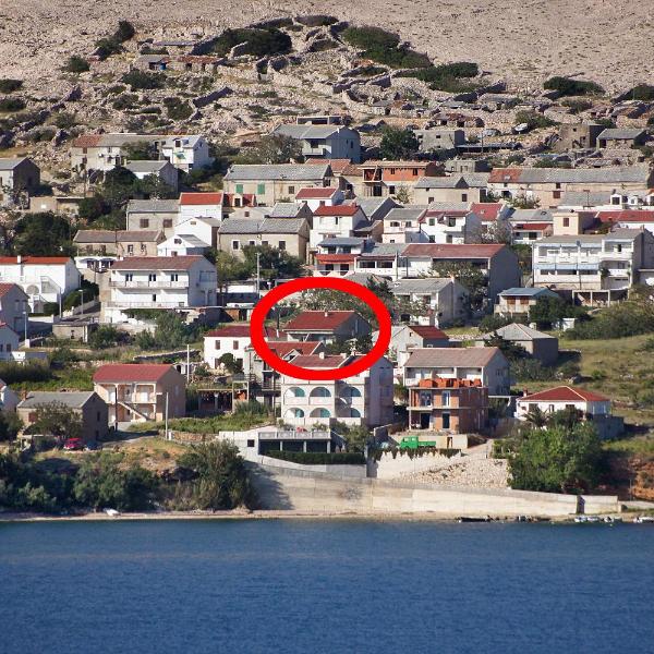 Apartments by the sea Zubovici, Pag - 9363