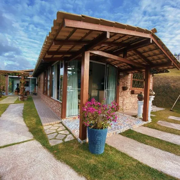 Casa de Campo no Caravaggio ao lado da Cervejaria Três Santas, hôtel à Santa Teresa