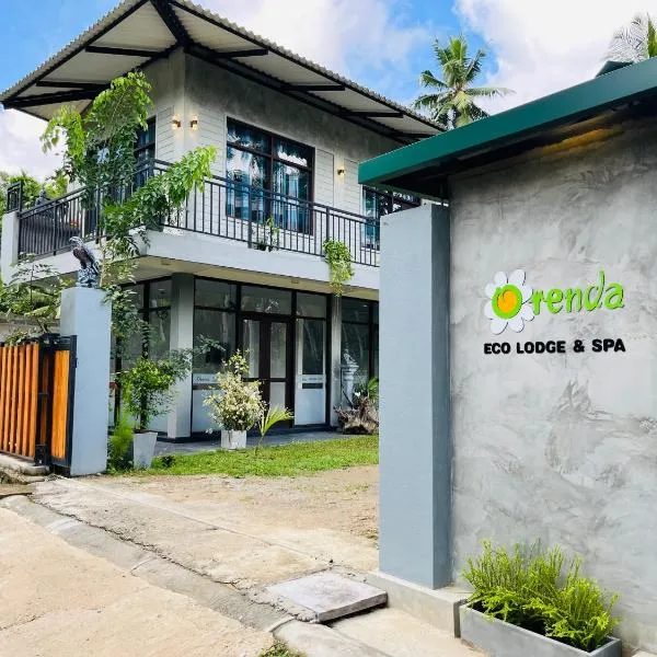 ORENDA ECO LODGE & SPA, hôtel à Galle