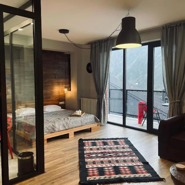 Kazbegi Luxury Apartment，位于卡兹贝吉的酒店