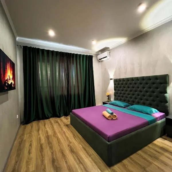 2-комнатная квартира в ЖК BirGroup, Hotel in Aqtöbe