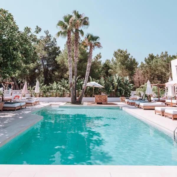 Hotel Boutique & Spa Las Mimosas Ibiza, hotel v destinaci Enseada de San Antonio