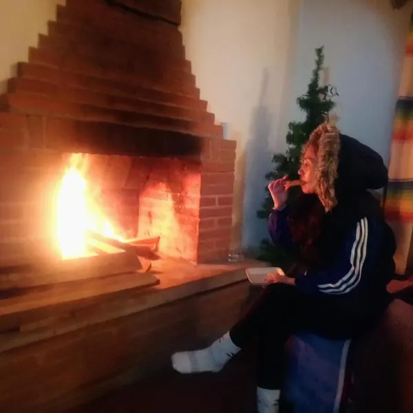 Cabaña con Bañera y Chimeneas en Puesta de Sol,El Pacífico的飯店