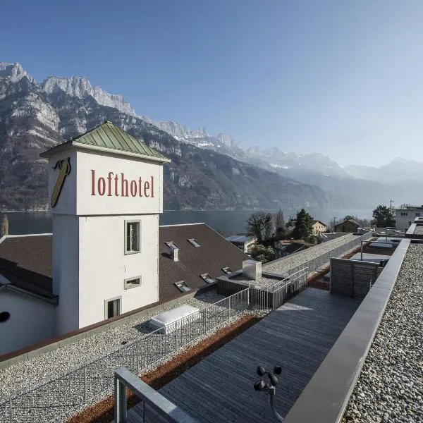 lofthotel Walensee, hotel Murg városában 