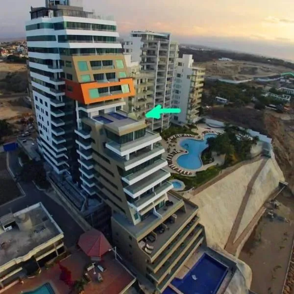 Departamento Suite frente al mar Poseidon Manta, Hotel in Manta