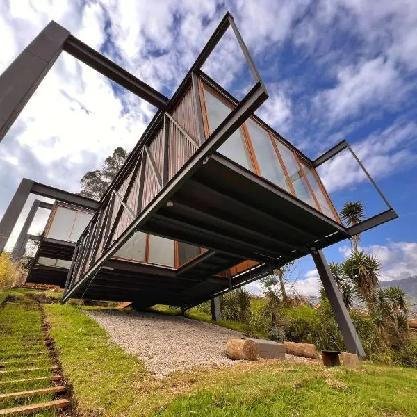 Deluxe volcán Primeras suites colgantes del mundo, hotel v destinaci Baños