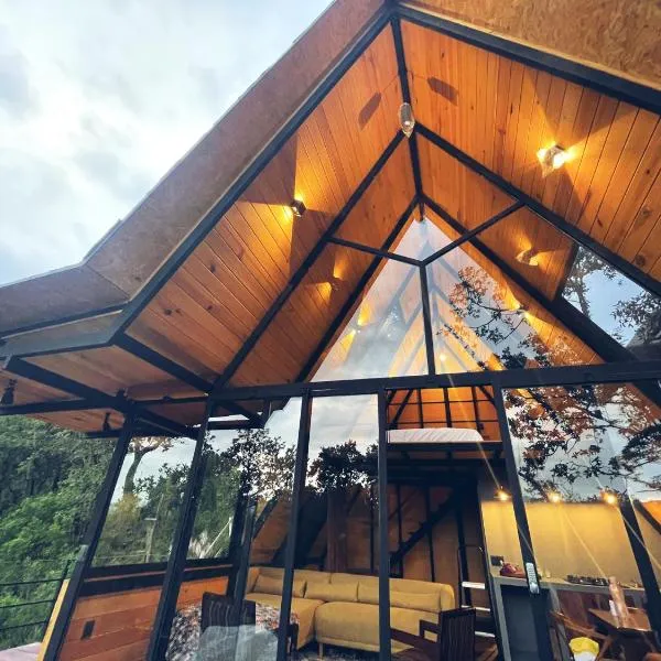 Woodland Cabins, hôtel à Santa Ana Jilotzingo