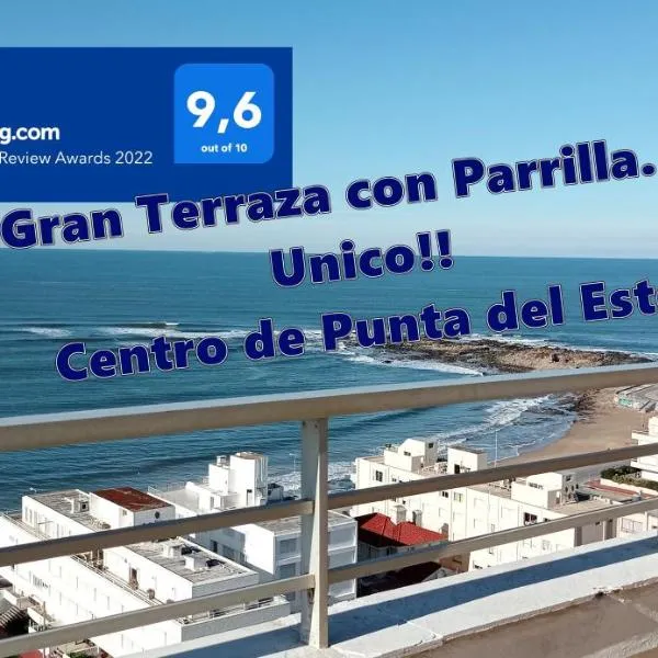 Penthouse Céntrico con Vista al Mar, Parrilla Privada y Terraza Espaciosa, hotel v destinaci Punta del Este