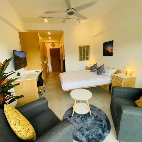 Rayong Condo Chain studio room, hotel en Ban Pak Khlong Phe