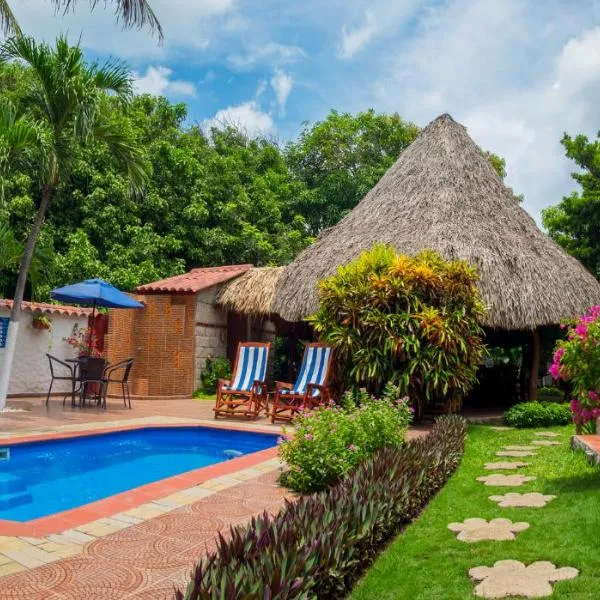 Portoazul Casa de Playa, hótel í Puerto Colombia