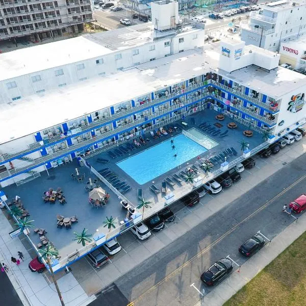 Olympic Island Beach Resort, hotel v destinaci Wildwood Crest
