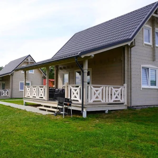 M-MAZURIA Domki letniskowe całoroczne MAZURY GIŻYCKO - z sauną i jacuzzi Fuleda, hotel in Fuleda