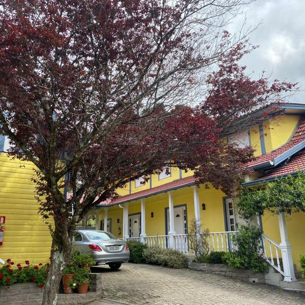 Apartamentos Sulla Collina Centro de Gramado localizado próximo da rua Coberta