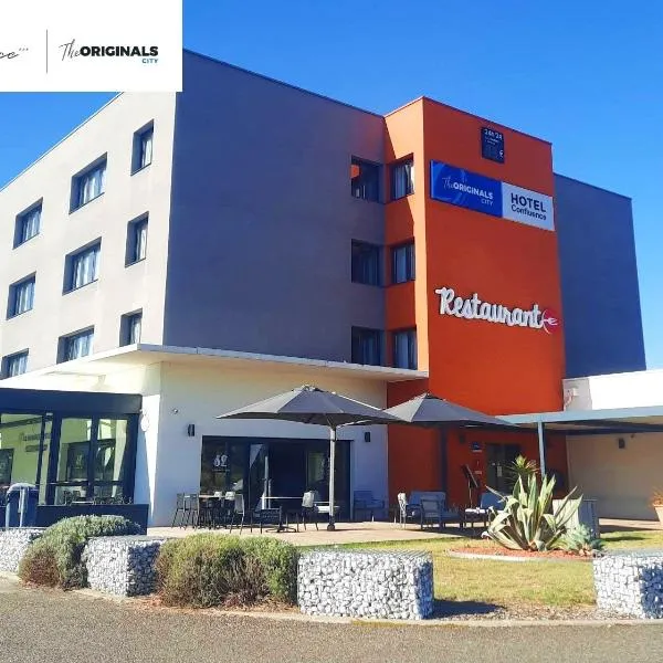 The Originals City, Hôtel de la Confluence, Agen Ouest, hotel in Damazan