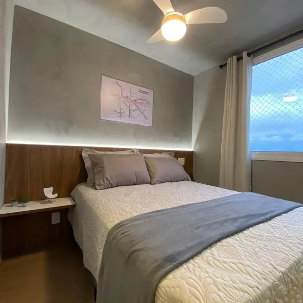 MV 136B Maravilhoso Apartamento em frente ao Metrô Brás ! - Rua Coronel Mursa, 56 - Bras, hotel em São Paulo