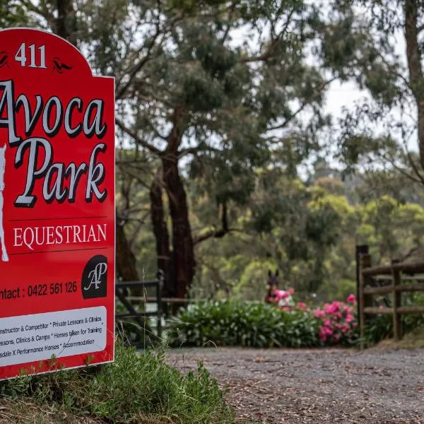 Avoca Park Equestrian Farmstay, hotel in Macclesfield