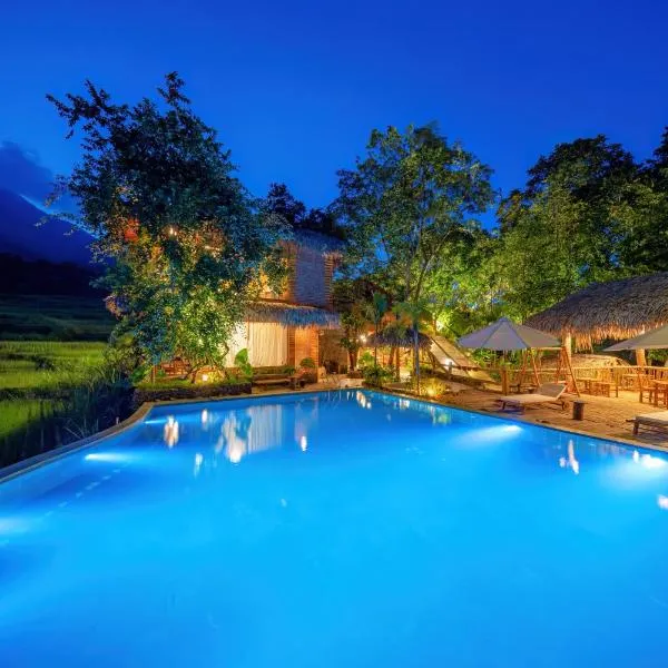 Puluong Luna Resort、Pu Luongのホテル