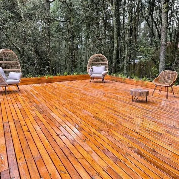 Chalet nordico enmedio del bosque, hôtel à Mineral del Monte