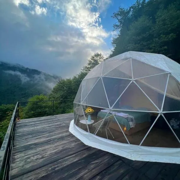 Mtirala Glamping, hotel en Ch'ak'vist'avi