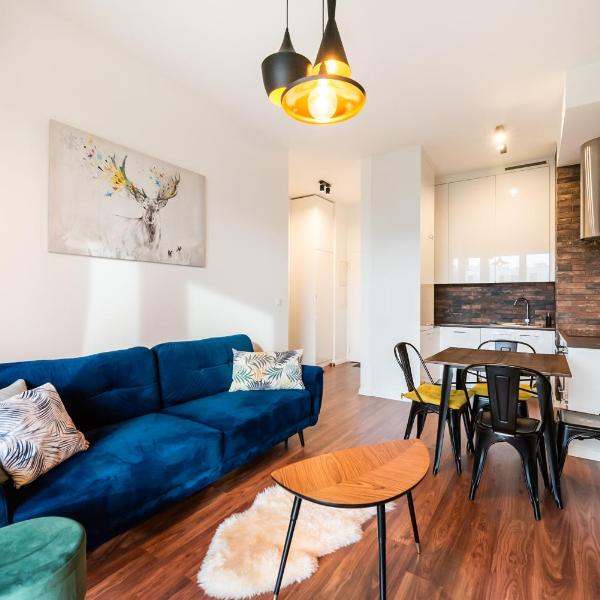 Navy Blue Apartment by BookingHost, Varšava