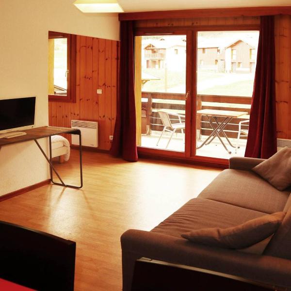 Appartement standing aux Orres 1800: piscine, sauna, hammam, 4 pers, départ pistes, vue piscine - FR-1-322-70